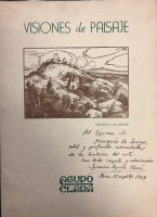 Portada de libro Visiones De Paisaje. Dibujos a La Pluma