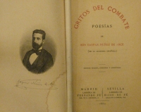 Portada de libro Gritos Del Combate. Poes�as.