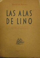Portada de libro Las Alas De Lino. Poema Dram�tico En Tres Jornadas