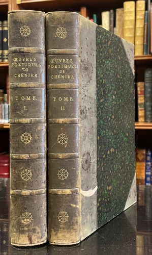 Portada de Oeuvres Po�tiques De Andr� Ch�nier Pr�c�d�es De La Vie D' Andr� Ch�nier . - Andr� Ch�nier. M. Louis Moland