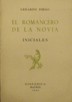 Portada de libro El Romancero De La Novia. Iniciales