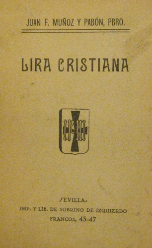Portada de Lira Cristiana - Juan F. Mu�oz y Pab�n