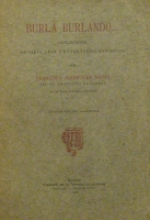 Portada de libro Burla Burlando.....menudencias De Varia, Leve y Entretenida Erudici�n.