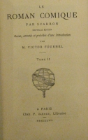Portada de libro Le Roman Comique