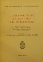 Portada de libro La Idea Del Tiempo En Bergson y El Impresionismo. Discurso De Jos�...