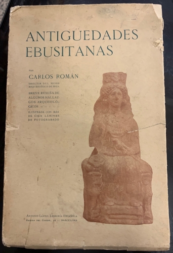 Portada de Antig�edades Ebusitanas - Carlos Rom�n