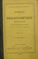 Portada de libro �l�ments De Trigonom�trie Rectiligne