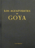Portada de libro Los Aguafuertes De Goya