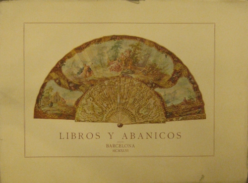 Portada de Libros y Abanicos.  - Juan Sedo Peris