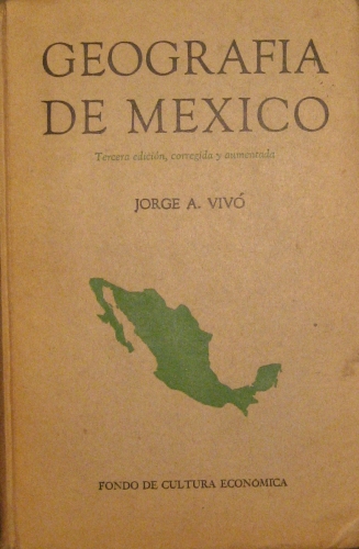 Portada de Geograf�a De Mexico  - Jorge A. Viv�