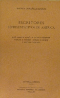 Portada de libro Escritores Representativos De Am�rica. Jos� Enrique rod�. R....