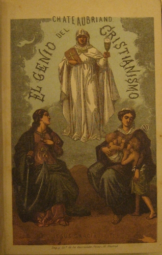 Portada de El Genio del Cristianismo - Vizconde De Chateaubriand