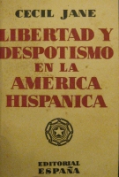 Portada de libro Libertad y despotismo en la America Hispanica