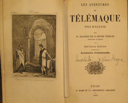 Portada de Les Aventures De Telemaque Fils D 'Ulysse - F. Salignac De La Mothe Fenelon
