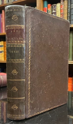 Portada de A�o Cristiano � Exercicios Devotos Para Todos los D�as Del A�o. Junio - Juan Croiset