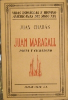 Portada de libro Juan Maragall, Poeta y Ciudadano