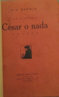 Portada de libro C�sar o Nada. 