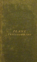 Portada de libro Elements of Plane Trigonometry