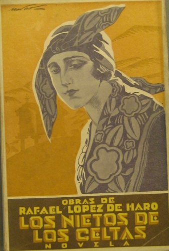 Portada de Los Nietos De Los Celtas. Novela. - Rafael Lopez De Haro