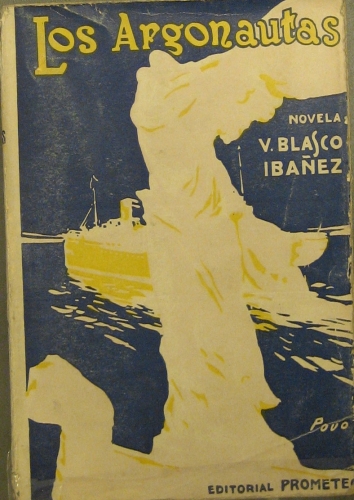 Portada de Los Argonautas. Tomo II - V. Blasco Iba�ez