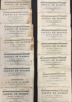 Portada de libro Gaceta De Madrid. Enero De 1816