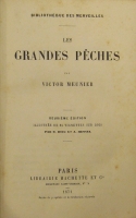 Portada de libro Les Grandes Pches.