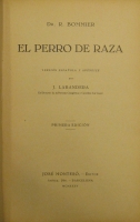 Portada de libro El Perro de Raza