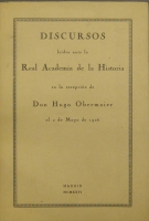 Portada de libro Discursos Le�dos Ante La Real Academia De La Historia En La Recepci�n...