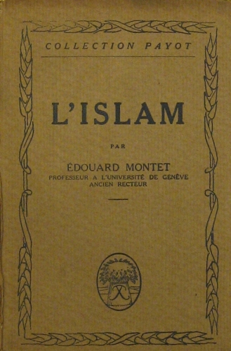 Portada de L' Islam - Edouard Montet