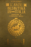 Portada de libro L'Arte Bisantina in Italia.