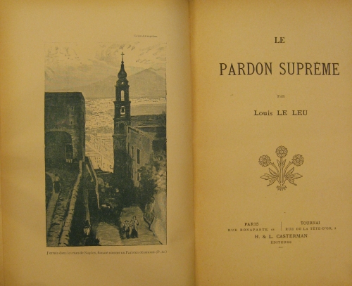 Portada de Le Pardon Supr�me - Louis Le Leu