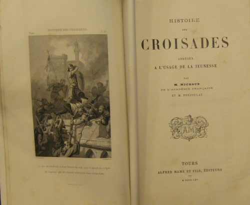 Portada de Histoire Des Croisades Abr�g�e a l' Usage De La Jeunesse - M. Michaud et M. Poujoulat