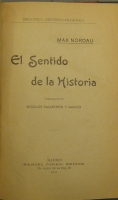 Portada de libro El Sentido De La Historia