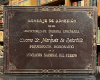 Portada de libro Mensaje De Adhesi�n De Los Inspectores De Primera Ense�anza al Excmo....