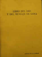 Portada de libro Libro del Oro y del mensaje de Goya