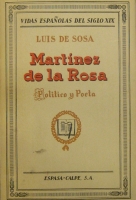 Portada de libro Mart�nez De La Rosa. Pol�tico y Poeta