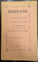 Portada de libro Monumentos De �vila. Guia Para Visitar La Ciudad
