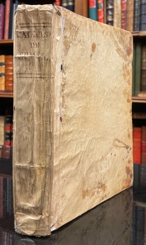 Portada de Catechismus Ad Parochos Ex Decreto Sacr. Concilii Tridentini Jussu PII V. Pontif. Maximi Editus