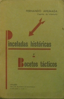Portada de libro Pinceladas Hist�ricas y Bocetos T�cticos