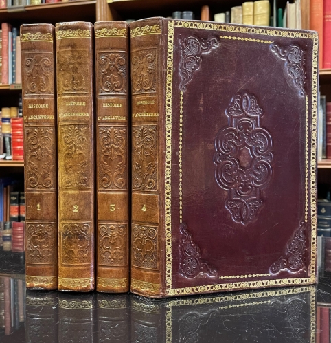 Portada de Histoire D' Angleterre - Olivier Goldsmith