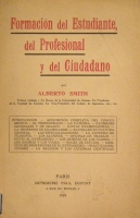 Portada de libro Formaci�n del Estudiante, Del Profesional y Del Ciudadano