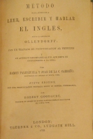 Portada de libro M�todo Para Aprender a Leer, Escribir y Hablar El Ingl�s, Segun El...