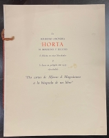 Portada de libro Felicitaci�n De Navidad De La Sociedad An�nima Horta De Impresiones y...