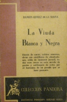 Portada de libro La Viuda Blanca y Negra.