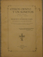 Portada de libro Otros Ciento y Un Soneto. Escritos y Publicados a La Antigua Espa�ola