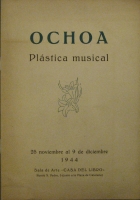 Portada de libro Ochoa. Plstica Musical