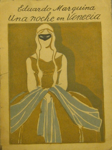 Portada de Una Noche En Venecia - Eduardo Marquina