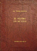 Portada de libro El teatro en mi vida. 