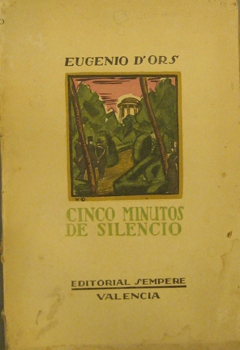 Portada de Cinco Minutos De Silencio - Eugenio D' Ors