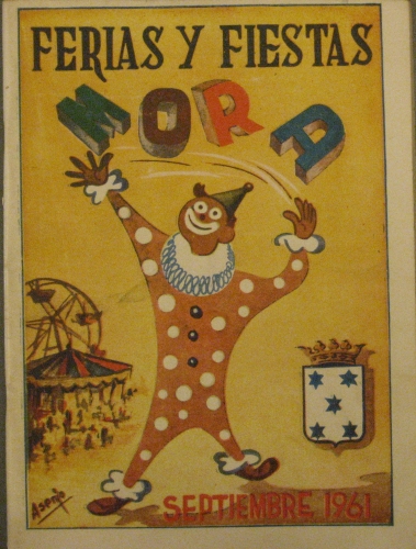 Portada de Mora En Fiestas. Septiembre De 1961